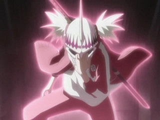 Woman pink outfit sword background - a pink light free wallpaper