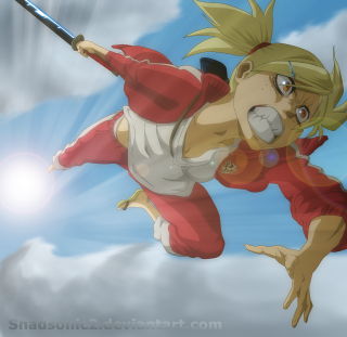 Cartoon character flying baseball bat - the air free wallpaper for tablet