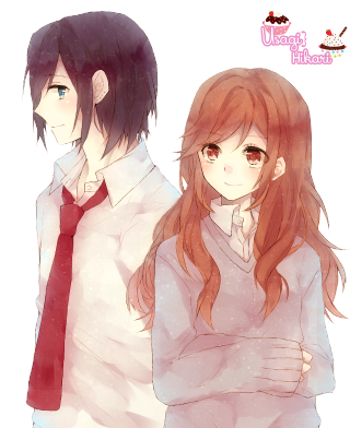 Couple long hair ties red - one woman free wallpaper