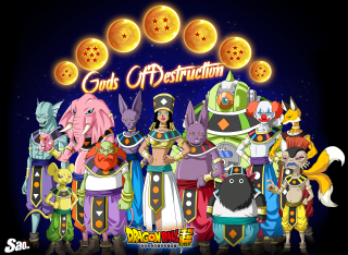 Cartoon characters group sign gods - a group of cartoon characters free wallpaper