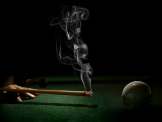 Smoke match green tablecloth ball 2 - david begbie free wallpaper
