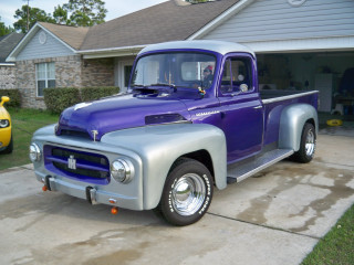 Purple silver truck house yellow - truck free wallpaper