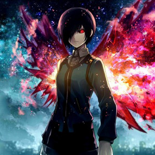 Red eye woman fantasy starry - a red eye free wallpaper for tablet