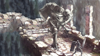 Man armor stone path sword - a stone path free wallpaper