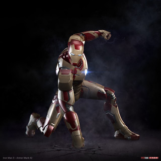 Man suit dancing dark light - free 3d render wallpaper for tablet