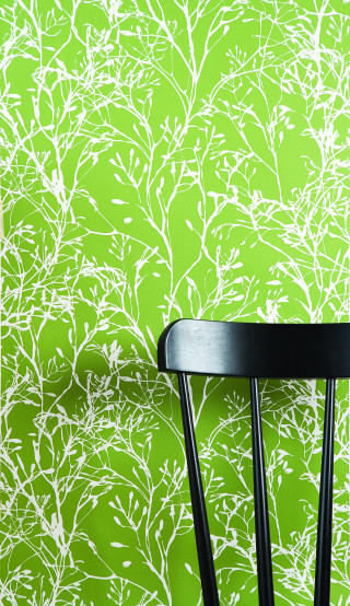 Black table green wall black - free minimalism wallpaper