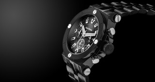 Black watch black dial black - a watch free wallpaper