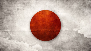 Red circle gray background white - japan aimitsu free wallpaper