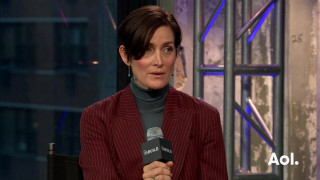 Woman red jacket turtleneck microphone - elisabeth collins free wallpaper for desktop