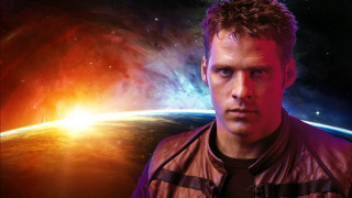 Space astronaut planet light beach - a planet in the background free wallpaper for desktop