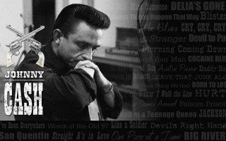 Johnny cash guns hand image - word free wallpaper