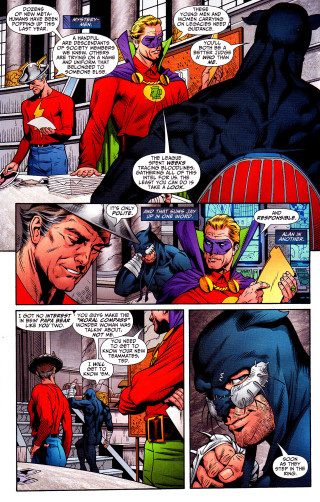 Batman red suit superflat comic - a red suit free wallpaper for mobile