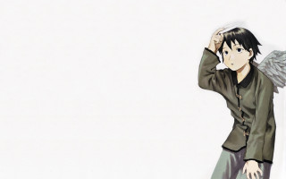 Man green jacket wings cowboy - gutai group free wallpaper