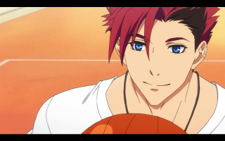 Man red hair basketball serious - a basketball ball free wallpaper