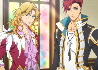 Anime couple window colorful background - anne said free wallpaper for desktop