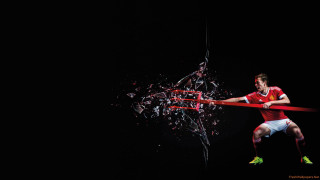 Man red ribbon black background - andrew robertson free wallpaper for desktop
