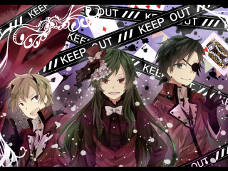 Anime couple snow signs keep - im free wallpaper