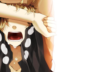 Woman head hands man arm - her hand and a man free wallpaper