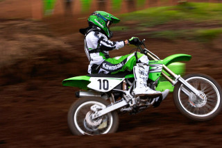 Dirt bike rider dirt track 2 - a dirt bike free wallpaper