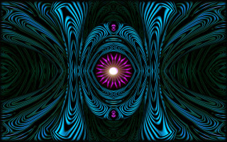 Blue pink abstract light center - dmt free wallpaper