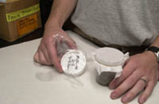 Man holding food container table - medium free wallpaper