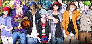 Anime characters basketball graffiti wall - a graffiti wall free wallpaper