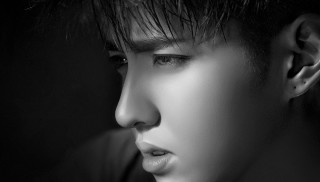 Black white person nose piercing - their ear free wallpaper