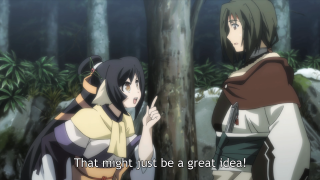 Anime characters woods quote standing - great free wallpaper