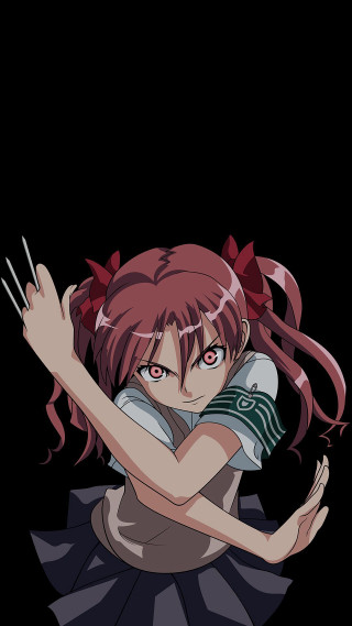 Girl red hair dress arms - a character portrait free wallpaper for mobile