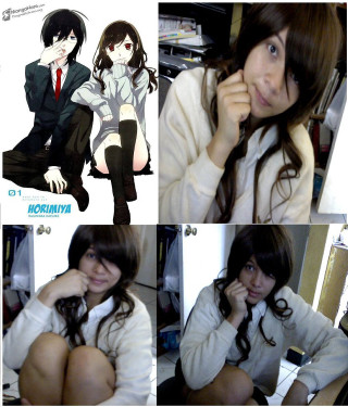 Girl poses tie white shirt - a poster free wallpaper for tablet