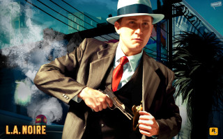 Man suit hat gun cigarette - a cigarette free wallpaper for desktop
