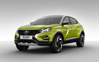 Green suv studio shot white - a studio free wallpaper