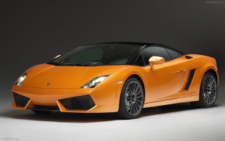 Orange sports car dark room 13 - nice looking orange sports car free wallpaper