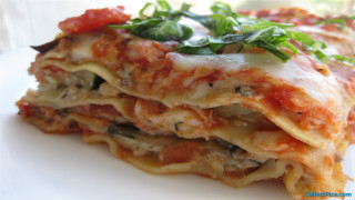 Lasagna greens fork food photography - food free wallpaper