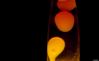 Glass liquid oranges black background - subsurface free wallpaper