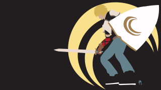 Man giant knife moon person - a knife in front free wallpaper