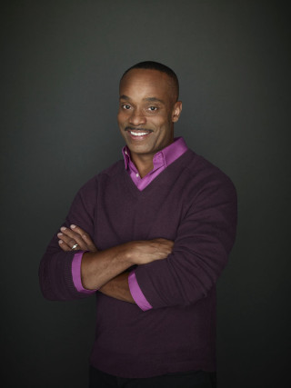 Man purple shirt smiling arms - harlem renaissance free wallpaper for mobile