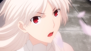 Woman red eyes white shirt - red eye free wallpaper for desktop