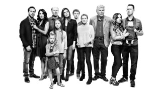 Group people standing white background 8 - eric peterson free wallpaper