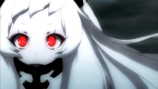 Alice prin red eyes white - black outfit free wallpaper