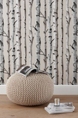 White stool book wall tree - a tree pattern free wallpaper