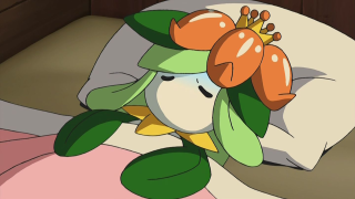 Cartoon character bed flower pillow - crown free wallpaper