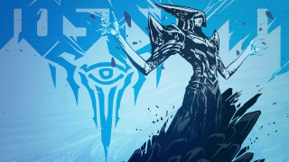 Stylized woman holding sword shield - a sword and a shield free wallpaper