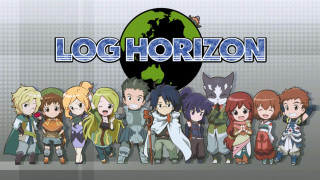 Anime characters log horizon group - a logo free wallpaper