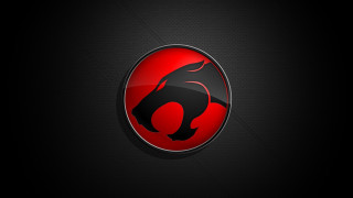 Red black logo horse side - a red circle free wallpaper