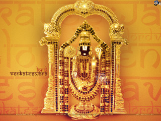 Golden statue god crown frame - a gold frame free wallpaper