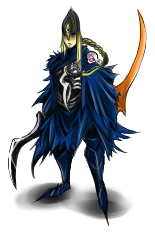 Cartoon character sword cape hero - amano free wallpaper for mobile