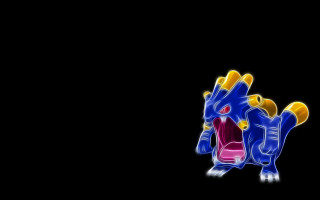 Blue yellow animal mouth open - derf free wallpaper for desktop