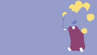 Cartoon elephant mouth open tongue - its tongue free wallpaper