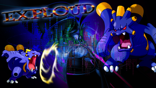 Cartoon animals exploud dark background - a cartoon of a group free wallpaper